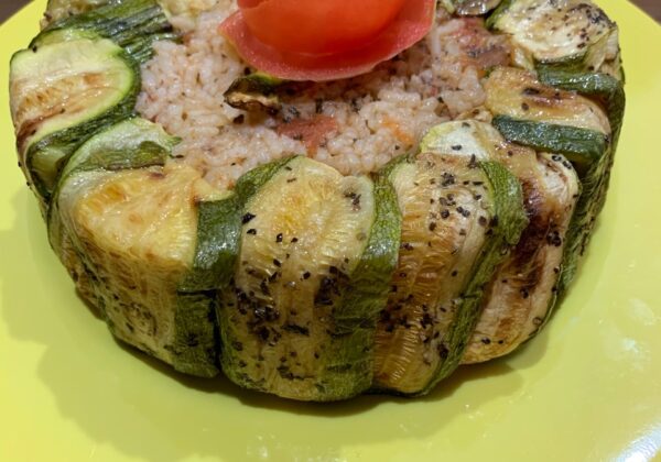 Anita’s Delicious Kousa Mahshi (stuffed Zucchini) Cake