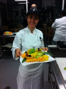 ANITA AT THE CULINARY SCHOOL