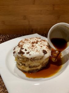 tiramisu pour coffee