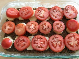 Lebanese Meatloaf (Baked kafta)