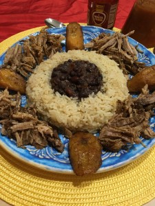 PORK IN A PLATE CUBAN STYLE