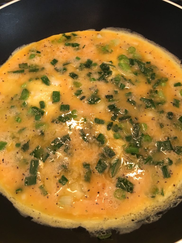 Anita’s Green Onions Frittata Healthy Living with Anita