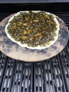 zaatar on stone grill