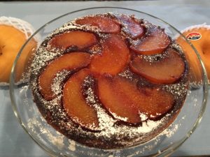 ASIAN PEAR WITH POWDER SUGAR