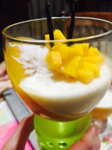 MANGO PANECOTA WITH COCONUT