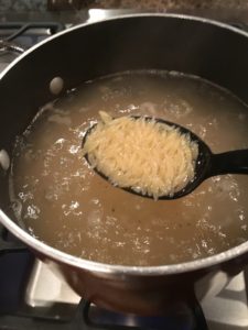 orzo cooking