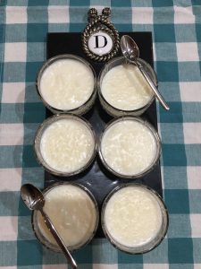 rice pudding cups