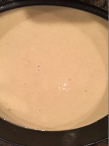 PLUM CAKE BATTER