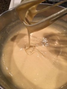 PLUM CAKE CONSISTENCY BATTER