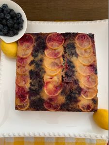 BLUEBERRY LEMON CAKE 2020