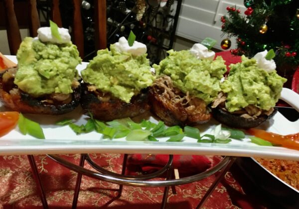 Anita’s Plantain Basket with Avocado and Shredded Beef