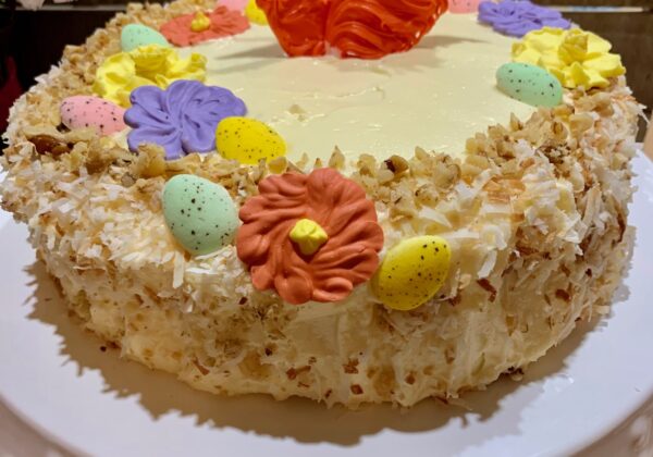 Anita’s Rum Raisin Carrot Spring Cake
